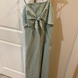 STRIPED jumpsuit